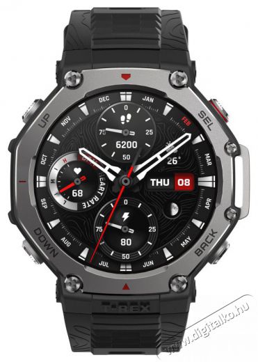Amazfit T-Rex 3 Onyx Mobil / Kommunik&aacute;ci&oacute; / Smart - Okos eszk&ouml;z - Okos&oacute;ra - 523593