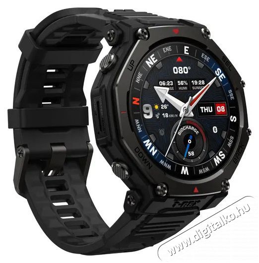 Amazfit T-Rex 3 Pro 48mm okos&oacute;ra Black Mobil / Kommunik&aacute;ci&oacute; / Smart - Okos eszk&ouml;z - Okos&oacute;ra - 530320