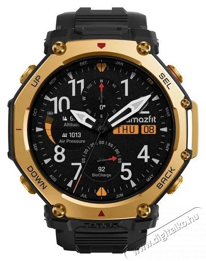 Amazfit T-Rex 3 Pro 48mm okos&oacute;ra Gold Mobil / Kommunik&aacute;ci&oacute; / Smart - Okos eszk&ouml;z - Okos&oacute;ra - 530321