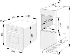 Amica TEA 18MC X be&eacute;p&iacute;thető s&uuml;tő Konyhai term&eacute;kek - S&uuml;tő-főzőlap, tűzhely (be&eacute;p&iacute;thető) - S&uuml;tő (be&eacute;p&iacute;thető) - 377718