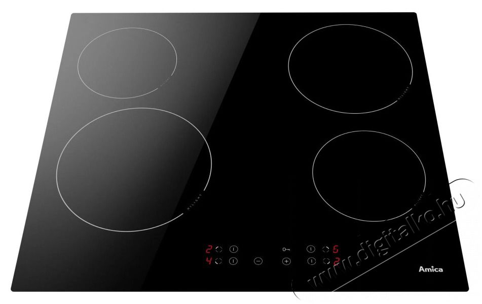 Amica PC6400ZH ker&aacute;mia főzőlap Konyhai term&eacute;kek - S&uuml;tő-főzőlap, tűzhely (be&eacute;p&iacute;thető) - Elektromos főzőlap (be&eacute;p&iacute;thető) - 501438