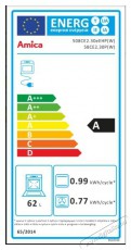 Amica 58CE2.30HP W (55353) elektromos tűzhely Konyhai term&eacute;kek - S&uuml;tő-főzőlap, tűzhely (szabadon&aacute;ll&oacute;) - Elektromos tűzhely (szabadon&aacute;ll&oacute;) - 306436