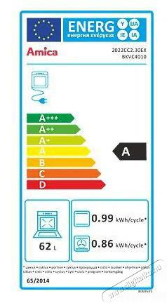 Amica BKVC4010 elektromos s&uuml;tő + elektromos főzőlap szett Konyhai term&eacute;kek - S&uuml;tő-főzőlap, tűzhely (be&eacute;p&iacute;thető) - S&uuml;tő-főzőlap szett (be&eacute;p&iacute;thető) - 318222