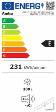 Amica EGSS 327 250 Konyhai term&eacute;kek - Hűtő, fagyaszt&oacute; (be&eacute;p&iacute;thető) - Fagyaszt&oacute;szekr&eacute;ny - 505585