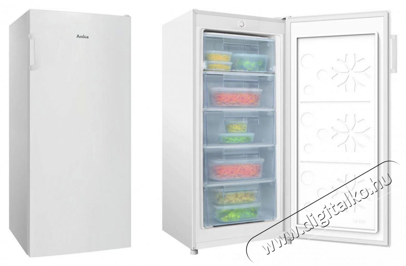 Amica FZ 206.3 AAE Konyhai term&eacute;kek - Hűtő, fagyaszt&oacute; (szabadon&aacute;ll&oacute;) - Fagyaszt&oacute;szekr&eacute;ny - 505582