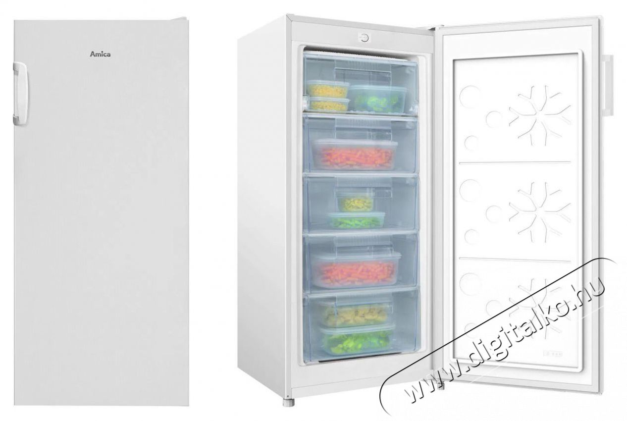 Amica FZ 206.3 AAE Konyhai term&eacute;kek - Hűtő, fagyaszt&oacute; (szabadon&aacute;ll&oacute;) - Fagyaszt&oacute;szekr&eacute;ny - 505582