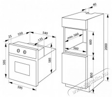 Amica TEM 18 X Konyhai term&eacute;kek - S&uuml;tő-főzőlap, tűzhely (be&eacute;p&iacute;thető) - S&uuml;tő (be&eacute;p&iacute;thető) - 505594