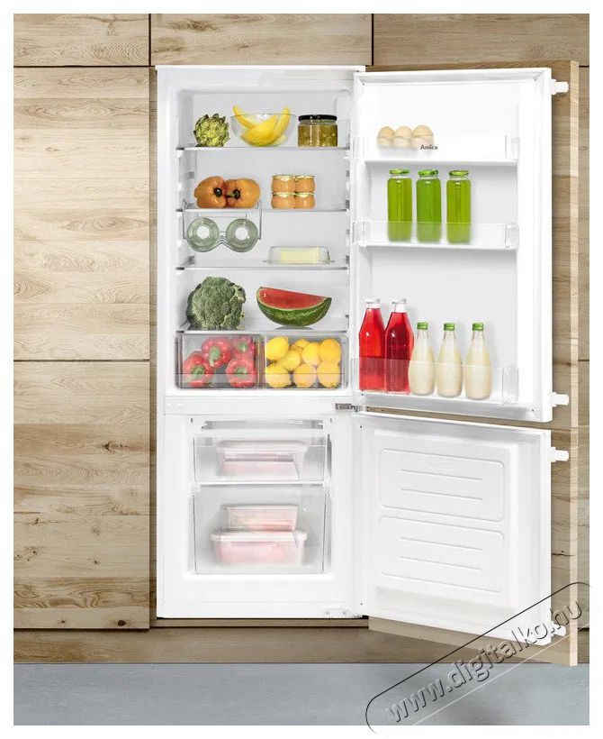 Amica BK2265.4i(E) Konyhai term&eacute;kek - Hűtő, fagyaszt&oacute; (be&eacute;p&iacute;thető) - Alulfagyaszt&oacute;s kombin&aacute;lt hűtő - 509602