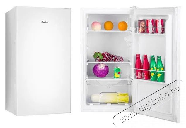 Amica VJ 852.4 AW Konyhai term&eacute;kek - Hűtő, fagyaszt&oacute; (szabadon&aacute;ll&oacute;) - Fagyaszt&oacute; n&eacute;lk&uuml;li hűtő - 509601