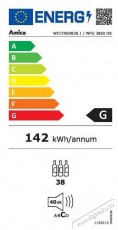 Amica WFG 3860 DB Konyhai term&eacute;kek - Hűtő, fagyaszt&oacute; (szabadon&aacute;ll&oacute;) - Borhűtő - 509793