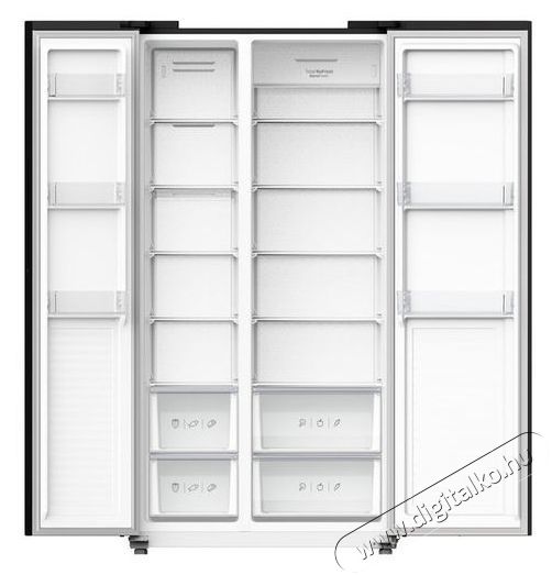 Amica FY5339.6GDFB Konyhai term&eacute;kek - Hűtő, fagyaszt&oacute; (szabadon&aacute;ll&oacute;) - Amerikai t&iacute;pus&uacute; Side By Side hűtő - 509520