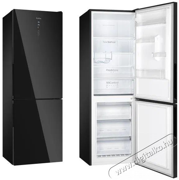 Amica FK3356.4GBDFZAA Konyhai term&eacute;kek - Hűtő, fagyaszt&oacute; (szabadon&aacute;ll&oacute;) - Alulfagyaszt&oacute;s kombin&aacute;lt hűtő - 509440