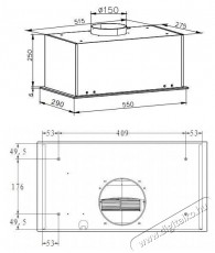Amica SIO 655 BG Konyhai term&eacute;kek - P&aacute;raelsz&iacute;v&oacute; - Be&eacute;p&iacute;thető / kih&uacute;zhat&oacute; - 509651