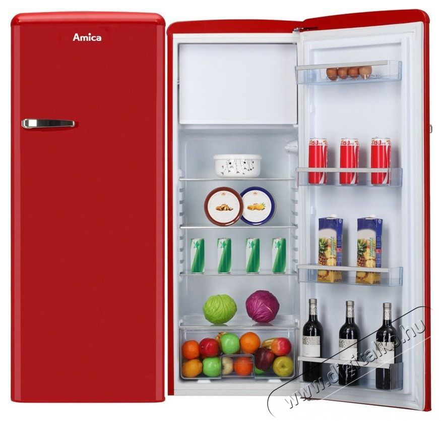 Amica VM 1442 R Konyhai term&eacute;kek - Hűtő, fagyaszt&oacute; (szabadon&aacute;ll&oacute;) - Fel&uuml;lfagyaszt&oacute;s kombin&aacute;lt hűtő - 509471