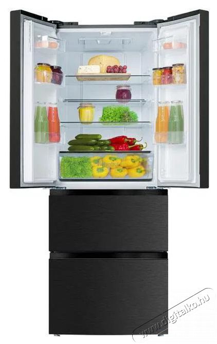 Amica FY3269.6DFBX Konyhai term&eacute;kek - Hűtő, fagyaszt&oacute; (szabadon&aacute;ll&oacute;) - Amerikai t&iacute;pus&uacute; Side By Side hűtő - 509390