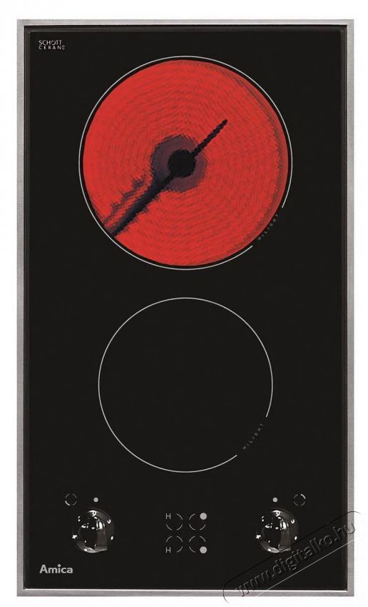 Amica DDS 3200 MR Konyhai term&eacute;kek - S&uuml;tő-főzőlap, tűzhely (be&eacute;p&iacute;thető) - Elektromos főzőlap (be&eacute;p&iacute;thető) - 515130
