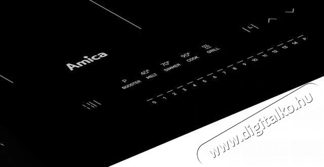 Amica DI 6415 SBB Konyhai term&eacute;kek - S&uuml;tő-főzőlap, tűzhely (be&eacute;p&iacute;thető) - Indukci&oacute;s főzőlap (be&eacute;p&iacute;thető) - 515132