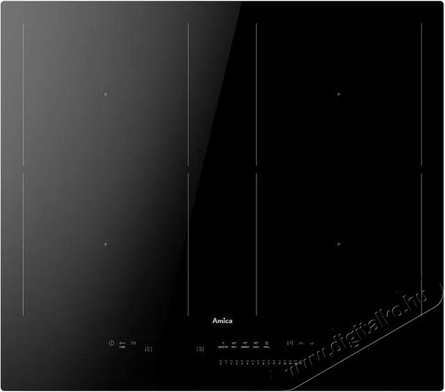 Amica DI 6415 SBB Konyhai term&eacute;kek - S&uuml;tő-főzőlap, tűzhely (be&eacute;p&iacute;thető) - Indukci&oacute;s főzőlap (be&eacute;p&iacute;thető) - 515132