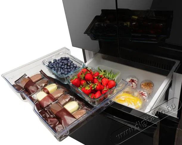 Amica FY3279.6GDFB Konyhai term&eacute;kek - Hűtő, fagyaszt&oacute; (szabadon&aacute;ll&oacute;) - Amerikai t&iacute;pus&uacute; Side By Side hűtő - 515122