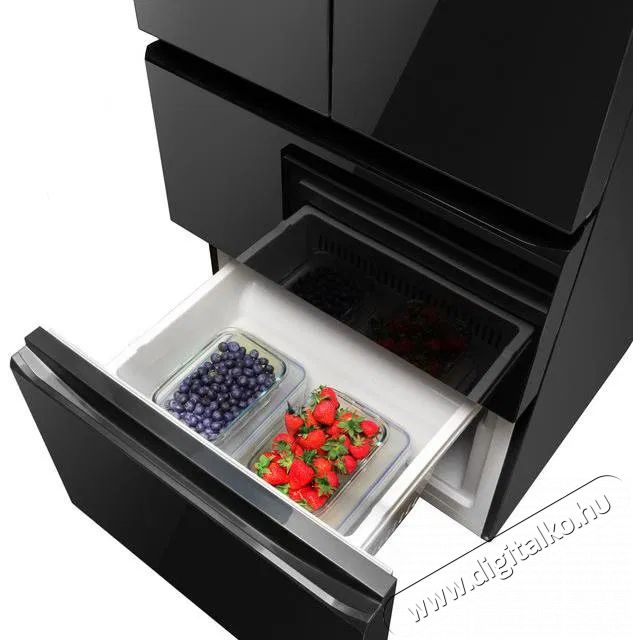 Amica FY3279.6GDFB Konyhai term&eacute;kek - Hűtő, fagyaszt&oacute; (szabadon&aacute;ll&oacute;) - Amerikai t&iacute;pus&uacute; Side By Side hűtő - 515122