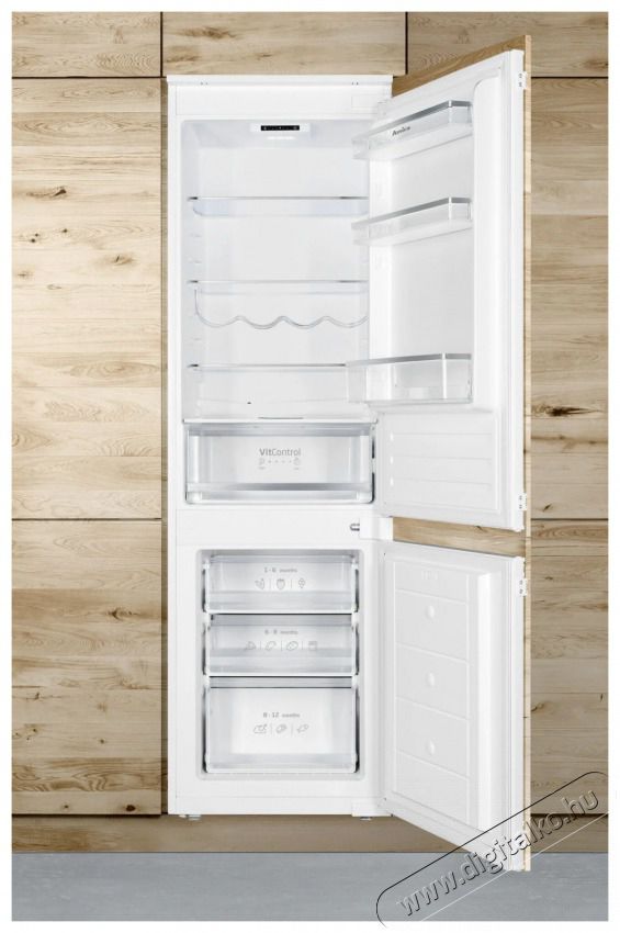 Amica BK3265.4UiAA be&eacute;p&iacute;thető alulfagyaszt&oacute;s hűtő Konyhai term&eacute;kek - Hűtő, fagyaszt&oacute; (be&eacute;p&iacute;thető) - Alulfagyaszt&oacute;s kombin&aacute;lt hűtő - 526728