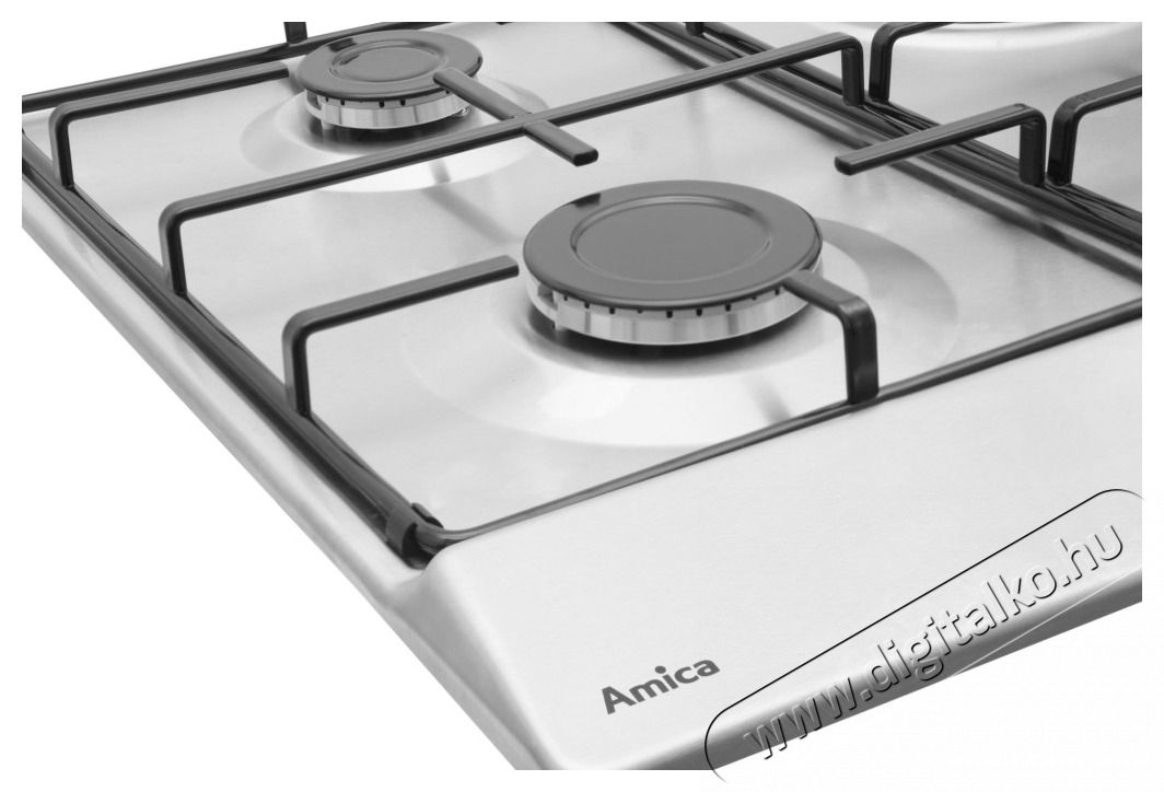 Amica HGS60I g&aacute;z főzőlap Konyhai term&eacute;kek - S&uuml;tő-főzőlap, tűzhely (be&eacute;p&iacute;thető) - G&aacute;zfőzőlap (be&eacute;p&iacute;thető) - 530931