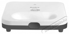 Amica SMK 2011, 240 W, feh&eacute;r/sz&uuml;rke szendvicss&uuml;tő Konyhai term&eacute;kek - Konyhai kisg&eacute;p (s&uuml;t&eacute;s / főz&eacute;s / hűt&eacute;s / &eacute;telk&eacute;sz&iacute;t&eacute;s) - Melegszendvics / gofri s&uuml;tő - 531588