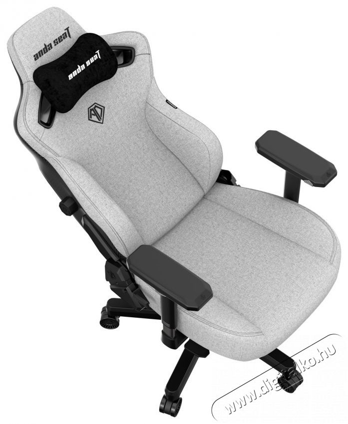 Anda Seat Kaiser Series 3 Premium Gaming Chair - L Grey Fabric Iroda &eacute;s sz&aacute;m&iacute;t&aacute;stechnika - Egy&eacute;b sz&aacute;m&iacute;t&aacute;stechnikai term&eacute;k - 518134