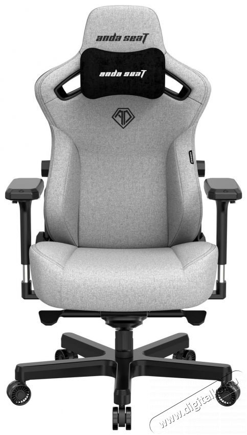 Anda Seat Kaiser Series 3 Premium Gaming Chair - L Grey Fabric Iroda &eacute;s sz&aacute;m&iacute;t&aacute;stechnika - Egy&eacute;b sz&aacute;m&iacute;t&aacute;stechnikai term&eacute;k - 518134