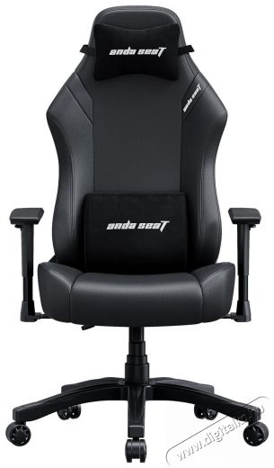 Anda Seat Luna Premium Gaming Chair, fekete, L Iroda &eacute;s sz&aacute;m&iacute;t&aacute;stechnika - Egy&eacute;b sz&aacute;m&iacute;t&aacute;stechnikai term&eacute;k - 518174