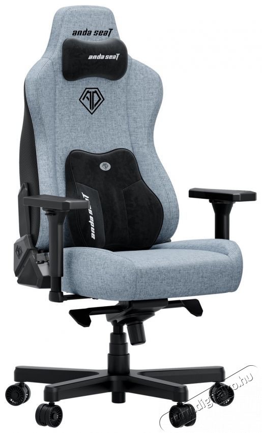 Anda Seat Kaiser 3E XL, Gray Blue Fabric Iroda &eacute;s sz&aacute;m&iacute;t&aacute;stechnika - Egy&eacute;b sz&aacute;m&iacute;t&aacute;stechnikai term&eacute;k - 534821