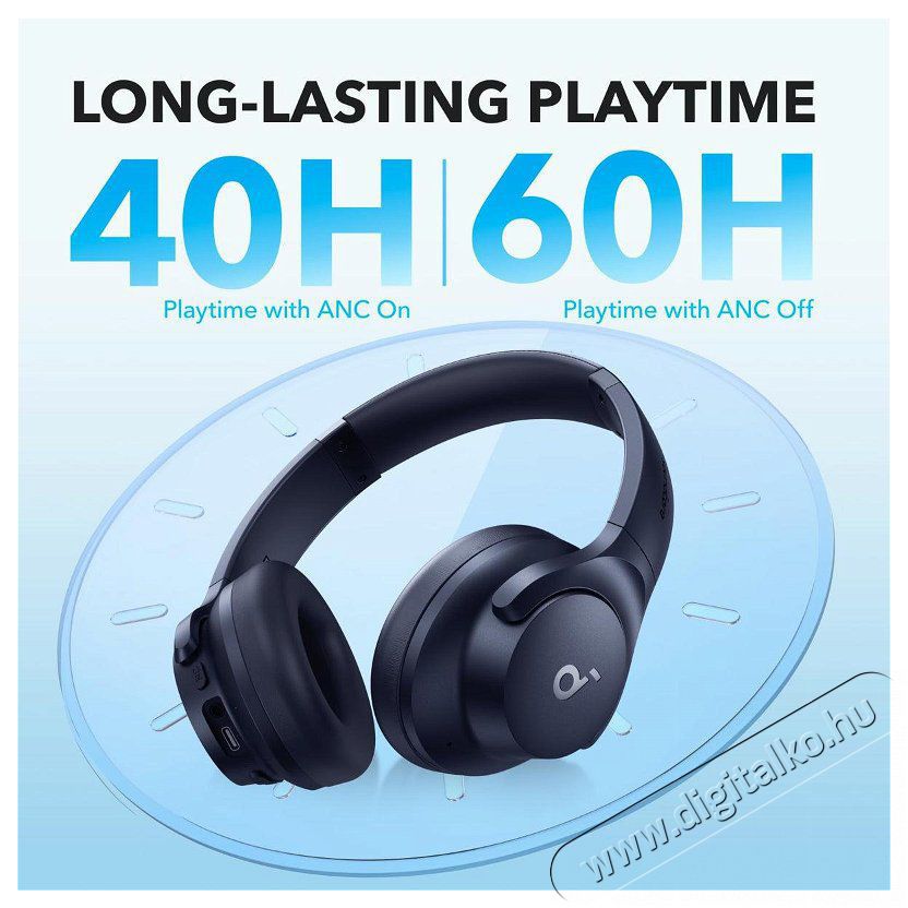 Anker SOUNDCORE Q20i Audio-Video / Hifi / Multim&eacute;dia - F&uuml;l &eacute;s Fejhallgat&oacute;k - Fejhallgat&oacute; - 493087