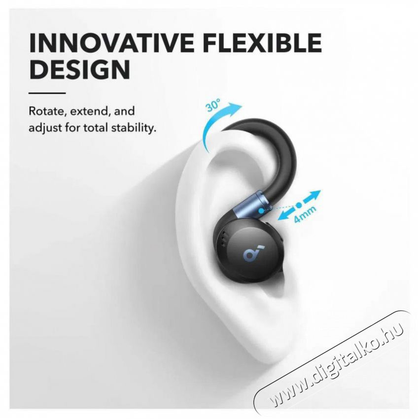 Anker Soundcore Sport X20 Bluetooth f&uuml;lhallgat&oacute; - Black Audio-Video / Hifi / Multim&eacute;dia - F&uuml;l &eacute;s Fejhallgat&oacute;k - F&uuml;lhallgat&oacute; - 509854