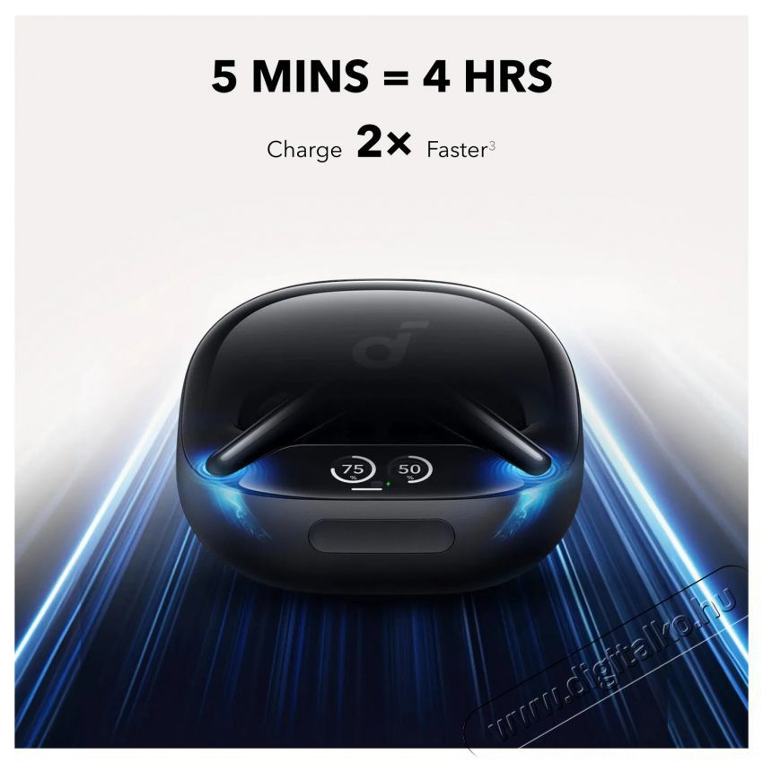 Anker Soundcore Liberty 4 Pro Black Audio-Video / Hifi / Multim&eacute;dia - F&uuml;l &eacute;s Fejhallgat&oacute;k - F&uuml;lhallgat&oacute; mikrofonnal / headset - 518494