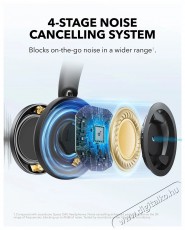 Anker Soundcore Space One Pro Black Audio-Video / Hifi / Multim&eacute;dia - F&uuml;l &eacute;s Fejhallgat&oacute;k - Fejhallgat&oacute; - 518501