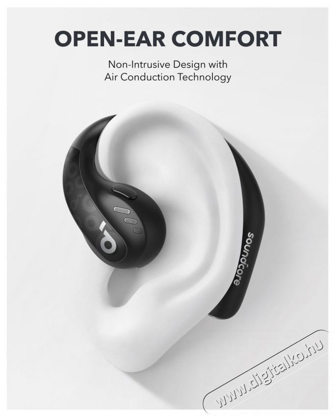Anker Soundcore AeroFit Pro Black Audio-Video / Hifi / Multim&eacute;dia - F&uuml;l &eacute;s Fejhallgat&oacute;k - F&uuml;lhallgat&oacute; - 524116