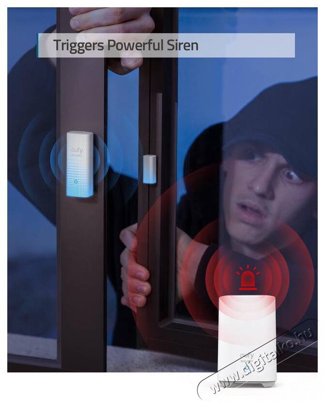 Anker Eufy Entry Sensor H&aacute;ztart&aacute;s / Otthon / K&uuml;lt&eacute;r - Biztons&aacute;gtechnika - Nyit&aacute;s&eacute;rz&eacute;kelő - 519305