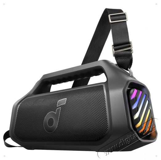 Anker Soundcore Boom 2 Plus Black Bluetooth hangsz&oacute;r&oacute; Audio-Video / Hifi / Multim&eacute;dia - Hordozhat&oacute;, vezet&eacute;k n&eacute;lk&uuml;li / bluetooth hangsug&aacute;rz&oacute; - Hordozhat&oacute;, vezet&eacute;k n&eacute;lk&uuml;li / bluetooth hangsug&aacute;rz&oacute; - 530466