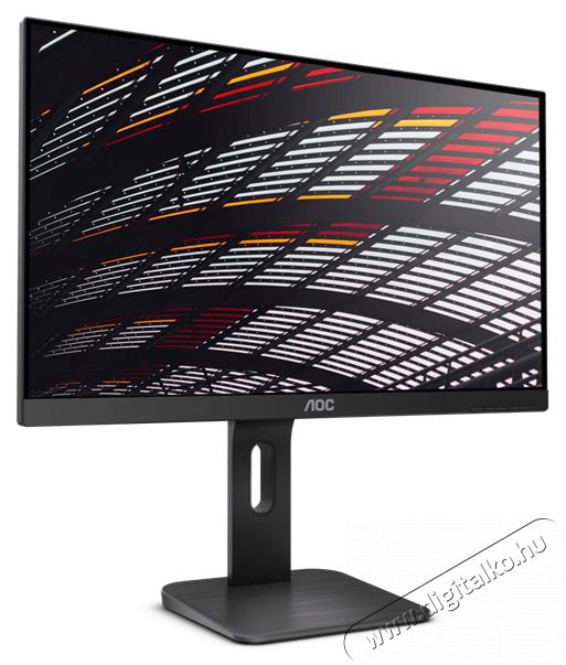 Aoc IPS monitor 23.8 24P1, 1920x1080, 16:9, 250cd/m2, 5ms, VGA/DVI/HDMI/DisplayPort/4xUSB, Pivot, hangsz&oacute;r&oacute; Iroda &eacute;s sz&aacute;m&iacute;t&aacute;stechnika - Monitor - Monitor - 488204
