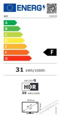 Aoc VA monitor 34 U34E2M, 3440x1440, 21:9, 300cd/m2, 4ms, 2xHDMI/DisplayPort Iroda &eacute;s sz&aacute;m&iacute;t&aacute;stechnika - Monitor - Monitor - 483005