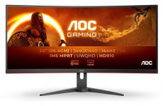 Aoc 34 CU34G2XE/BK UWQHD VA 144Hz DP/HDMI/USB &iacute;velt gamer monitor Iroda &eacute;s sz&aacute;m&iacute;t&aacute;stechnika - Monitor - 21:9 Ultrawide monitor - 507409