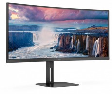 Aoc 34 CU34V5C BK UWQHD VA 100Hz HDMI USB-C DP &iacute;velt monitor Iroda &eacute;s sz&aacute;m&iacute;t&aacute;stechnika - Monitor - Monitor - 514029