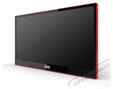 Aoc 16G3 monitor, hordozhat&oacute;, 15,6 , IPS, FHD, 144 Hz, 4 ms, FlickerFree, hangsz&oacute;r&oacute;k, 1Wx2, Pivot, HDMI, USC-C, fekete Iroda &eacute;s sz&aacute;m&iacute;t&aacute;stechnika - Monitor - Monitor - 534150