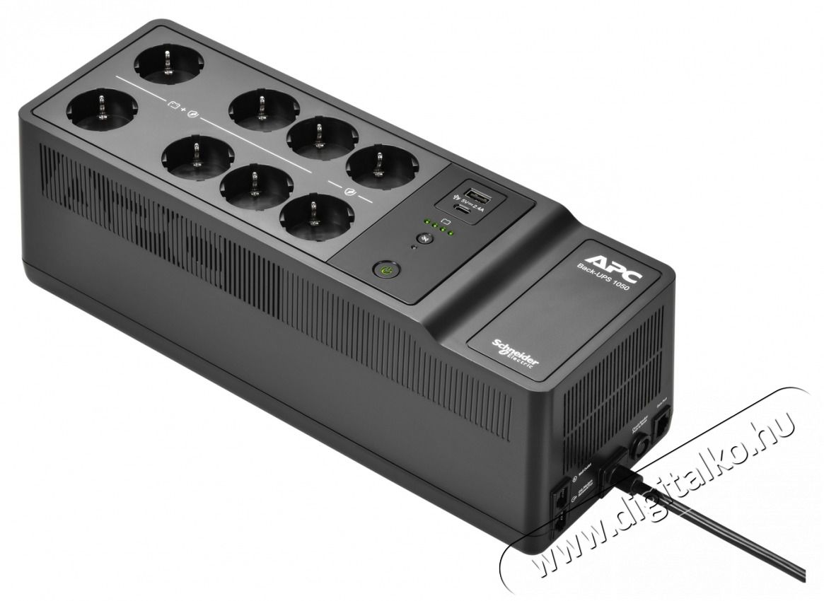APC BE1050G2-GR Back-UPS 1050 VA 230 V 1x USB-C 1x USB-A sz&uuml;netmentes akkumul&aacute;tor Iroda &eacute;s sz&aacute;m&iacute;t&aacute;stechnika - Sz&aacute;m&iacute;t&oacute;g&eacute;p tartoz&eacute;k - T&aacute;pegys&eacute;g - 507854