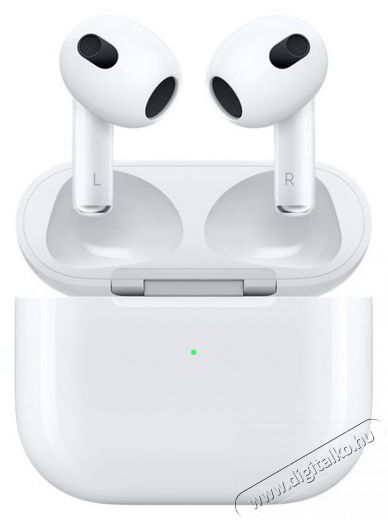 Apple AirPods 3 True Wireless Bluetooth f&uuml;lhallgat&oacute; &eacute;s Lightning t&ouml;ltőtok Audio-Video / Hifi / Multim&eacute;dia - F&uuml;l &eacute;s Fejhallgat&oacute;k - F&uuml;lhallgat&oacute; mikrofonnal / headset - 453800