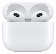 Apple AirPods 3 True Wireless Bluetooth f&uuml;lhallgat&oacute; &eacute;s Lightning t&ouml;ltőtok Audio-Video / Hifi / Multim&eacute;dia - F&uuml;l &eacute;s Fejhallgat&oacute;k - F&uuml;lhallgat&oacute; mikrofonnal / headset - 453800