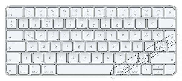 Apple mxcl3mg/a Magic Keyboard (2024) HUN feh&eacute;r billentyűzet Mobil / Kommunik&aacute;ci&oacute; / Smart - Tablet / E-book kieg&eacute;sz&iacute;tő, tok - Billentyűzet - 508568