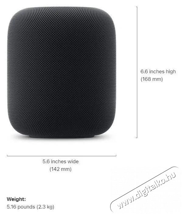 Apple HomePod (2. gener&aacute;ci&oacute;), White H&aacute;ztart&aacute;s / Otthon / K&uuml;lt&eacute;r - Okos otthon - Kieg&eacute;sz&iacute;tő - 508036
