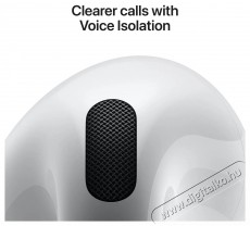 Apple AirPods 4 (MXP63ZM/A) Audio-Video / Hifi / Multim&eacute;dia - F&uuml;l &eacute;s Fejhallgat&oacute;k - F&uuml;lhallgat&oacute; - 509856