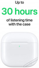 Apple AirPods 4 (MXP63ZM/A) Audio-Video / Hifi / Multim&eacute;dia - F&uuml;l &eacute;s Fejhallgat&oacute;k - F&uuml;lhallgat&oacute; - 509856